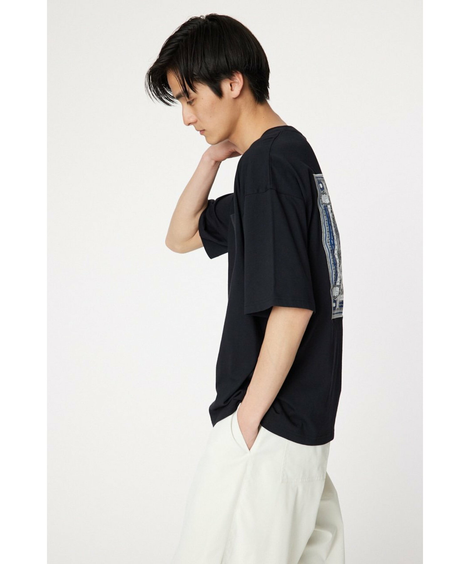 CREST パッチTシャツ